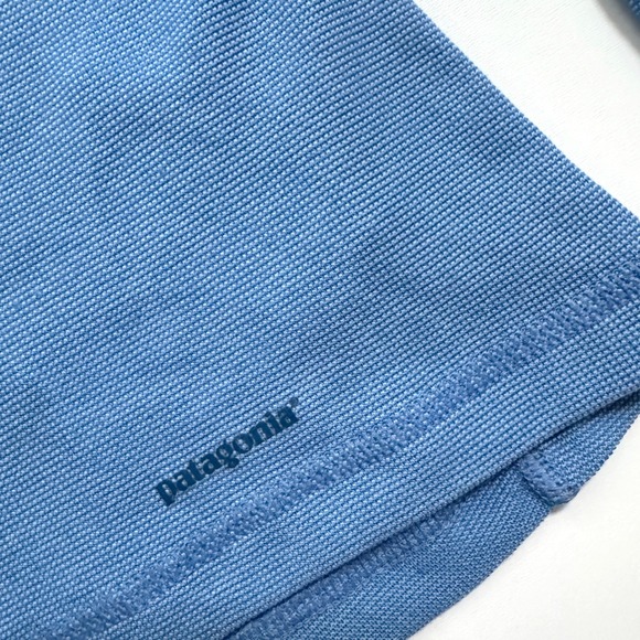 Patagonia Women's Capilene 2 V-Neck Lightweight Base Layer Blue Long Sleeve Med - Picture 3 of 4